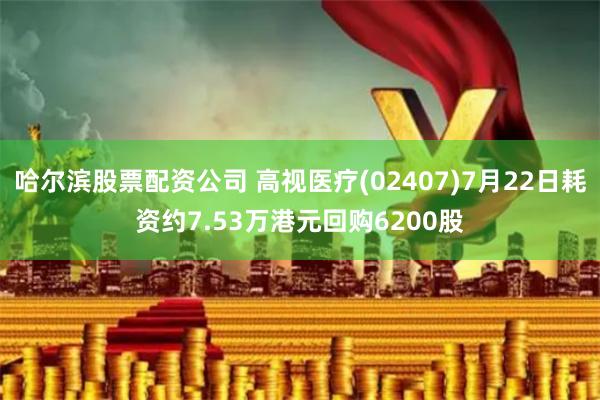 哈尔滨股票配资公司 高视医疗(02407)7月22日耗资约7.53万港元回购6200股