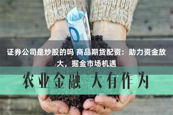 证券公司是炒股的吗 商品期货配资：助力资金放大，掘金市场机遇